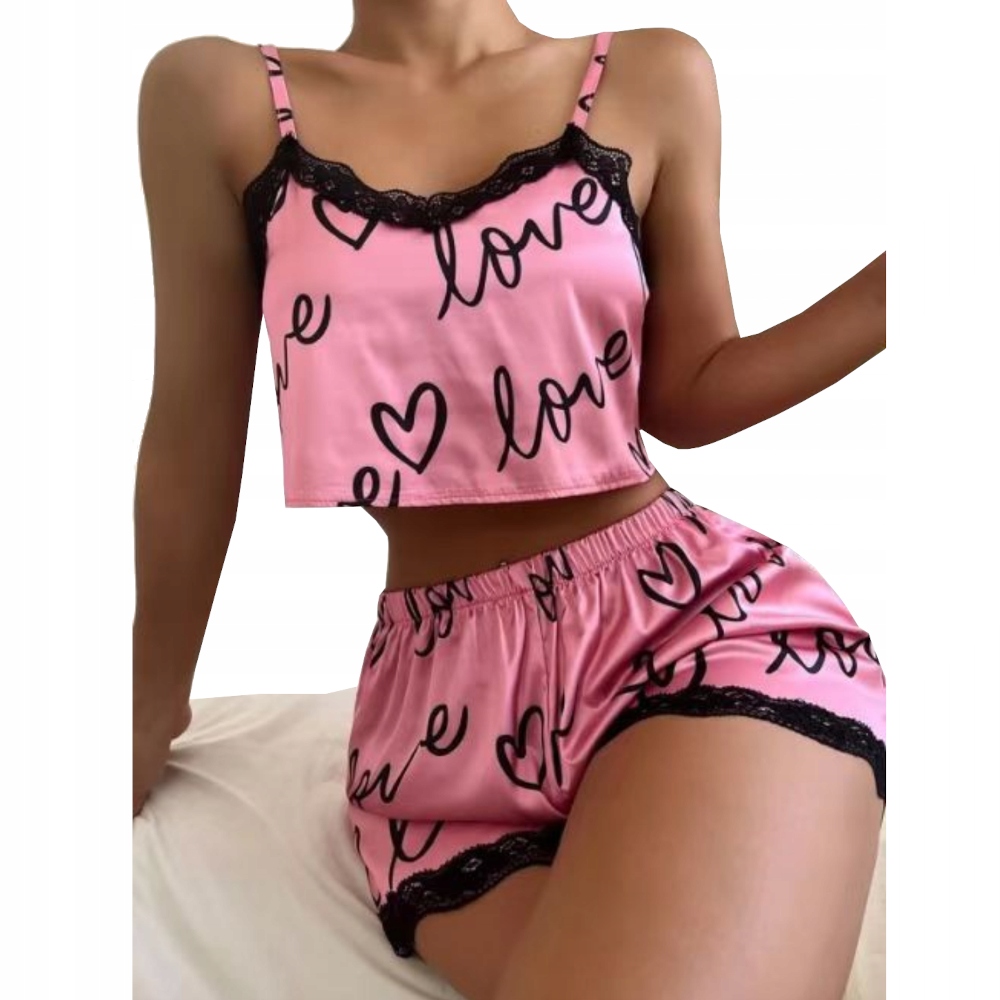 ZMYSŁOWY KOMPLET BIELIZNA DAMSKA KORONKOWA ZESTAW KOSZULKA NOCNA TOP MAJTKI