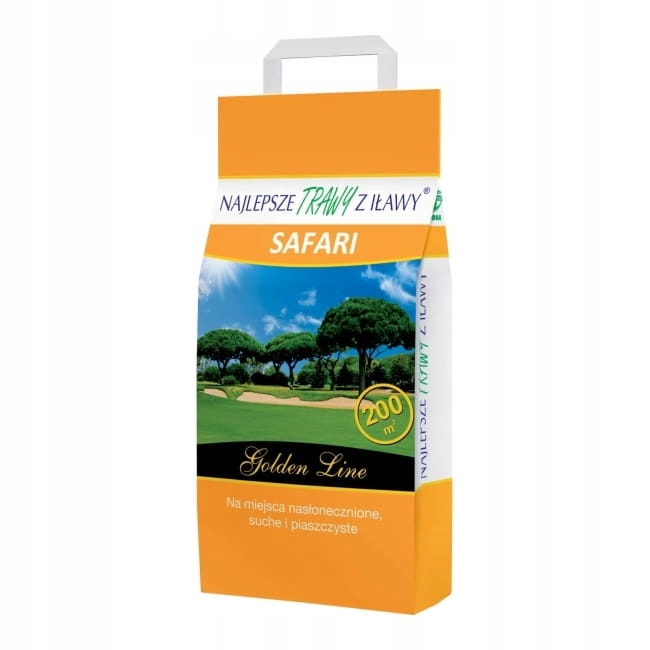 MIESZANKA TRAW SAFARI 5 KG PREMIUM GOLDEN LINE NA MIEJSCA SUCHE ROLIMPEX