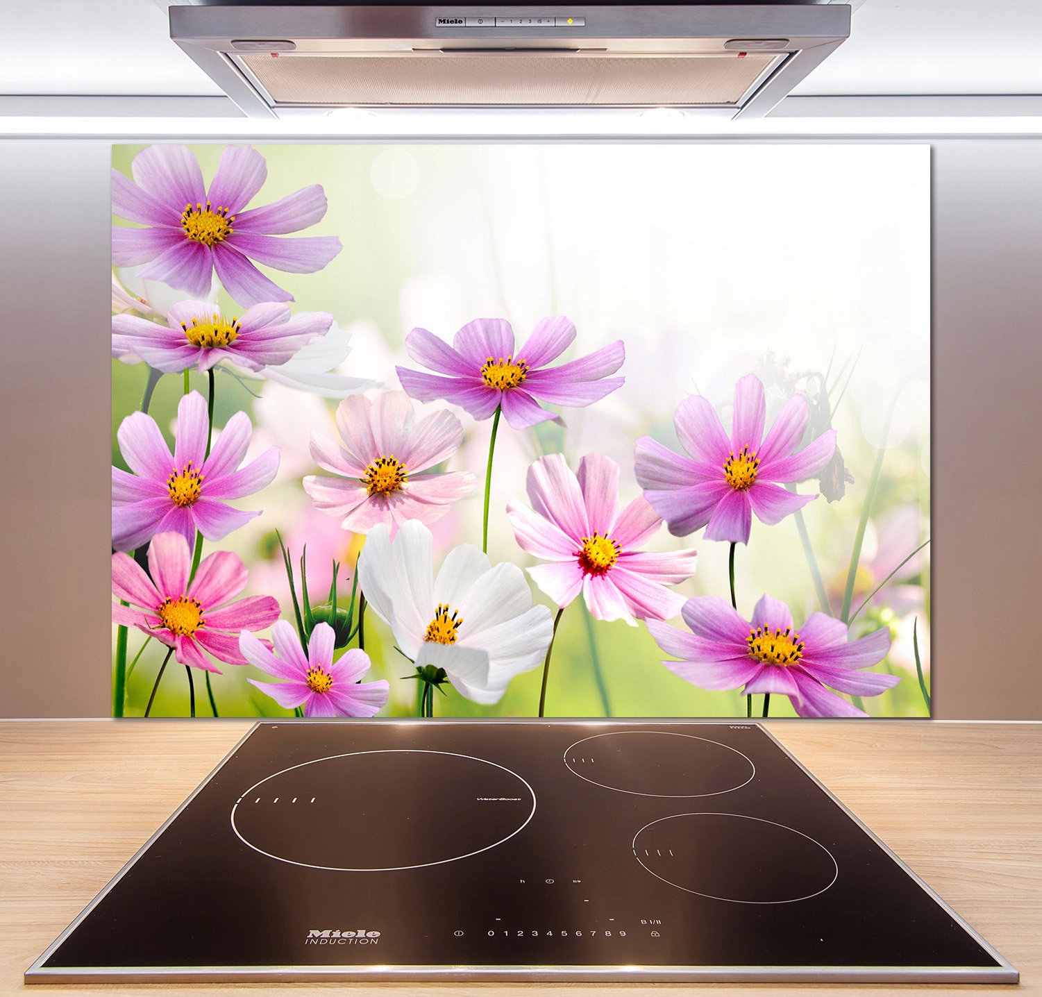 

Panel do kuchni Kwiaty na łące 100x70 cm + Klej