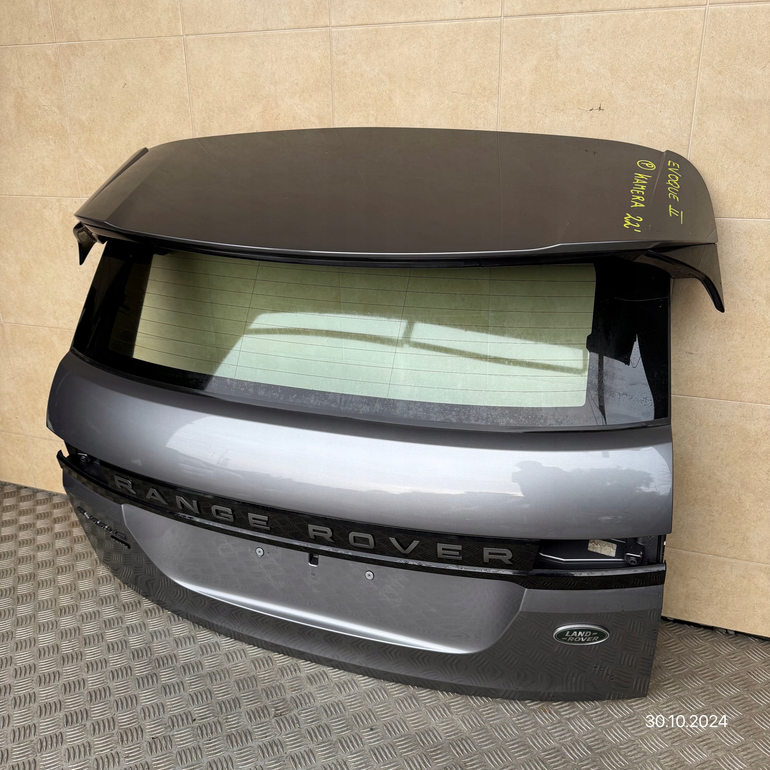 boot doors RANGE ROVER EVOQUE II R-DYNAMIC 2022 ROK KAMERA