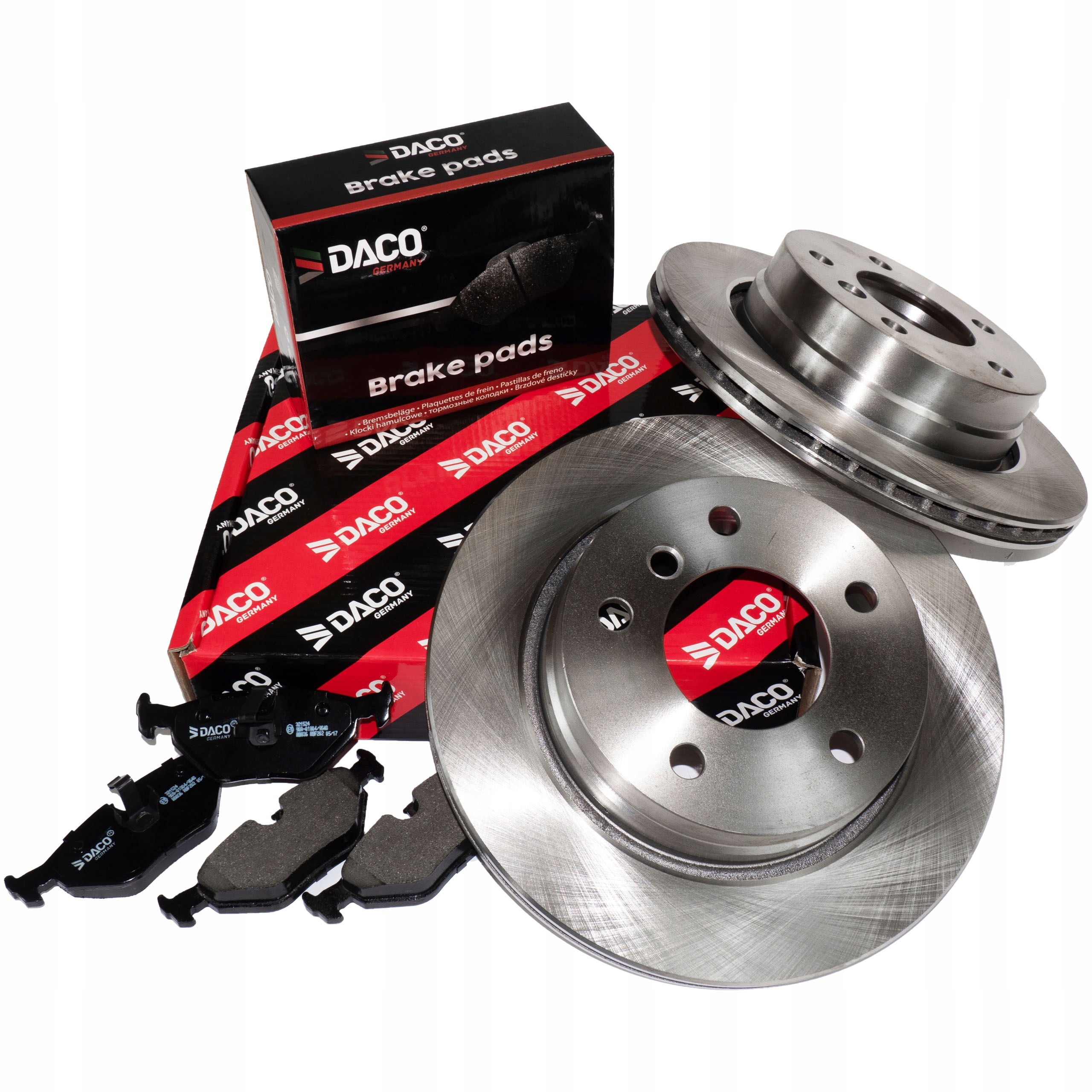 601502 - Диски + колодки зд DACO BMW 3 E36 E46