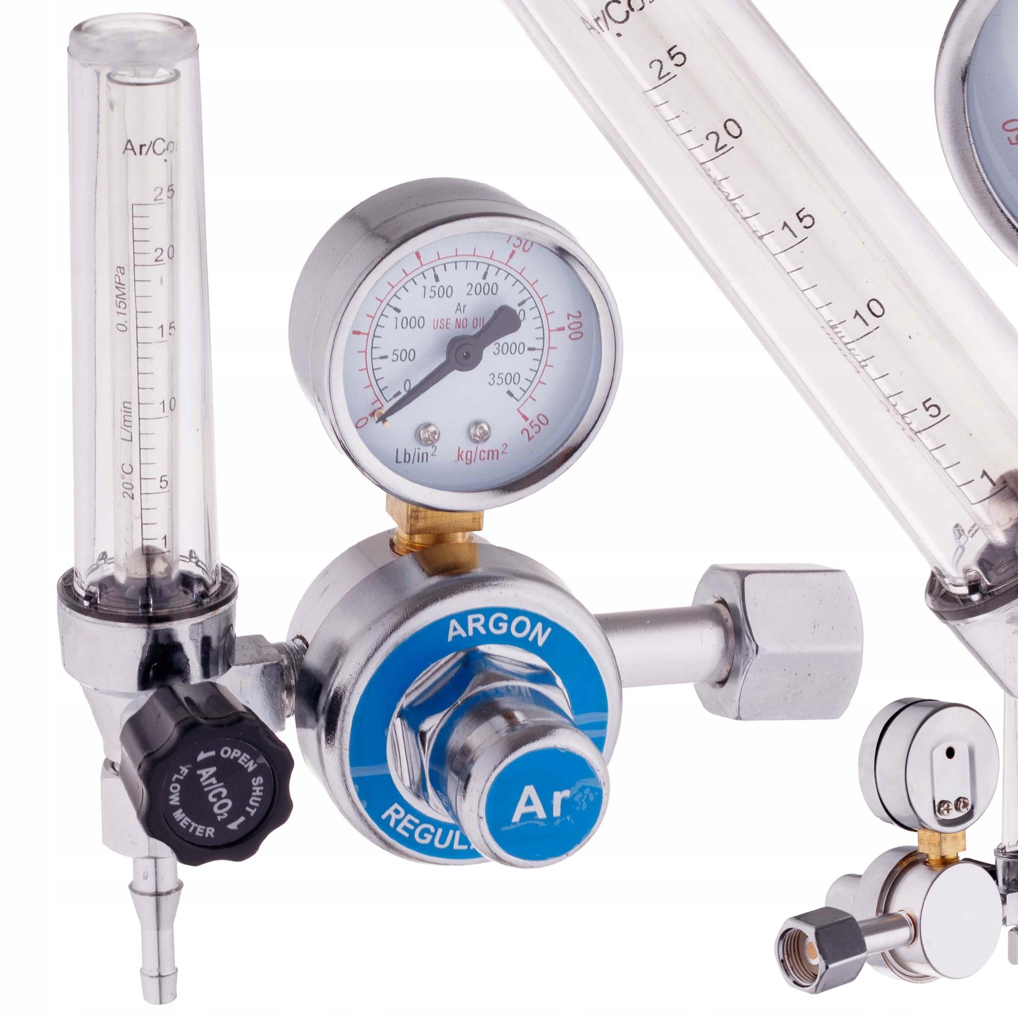 Reduktor do CO2 Argon mix z rotametrem