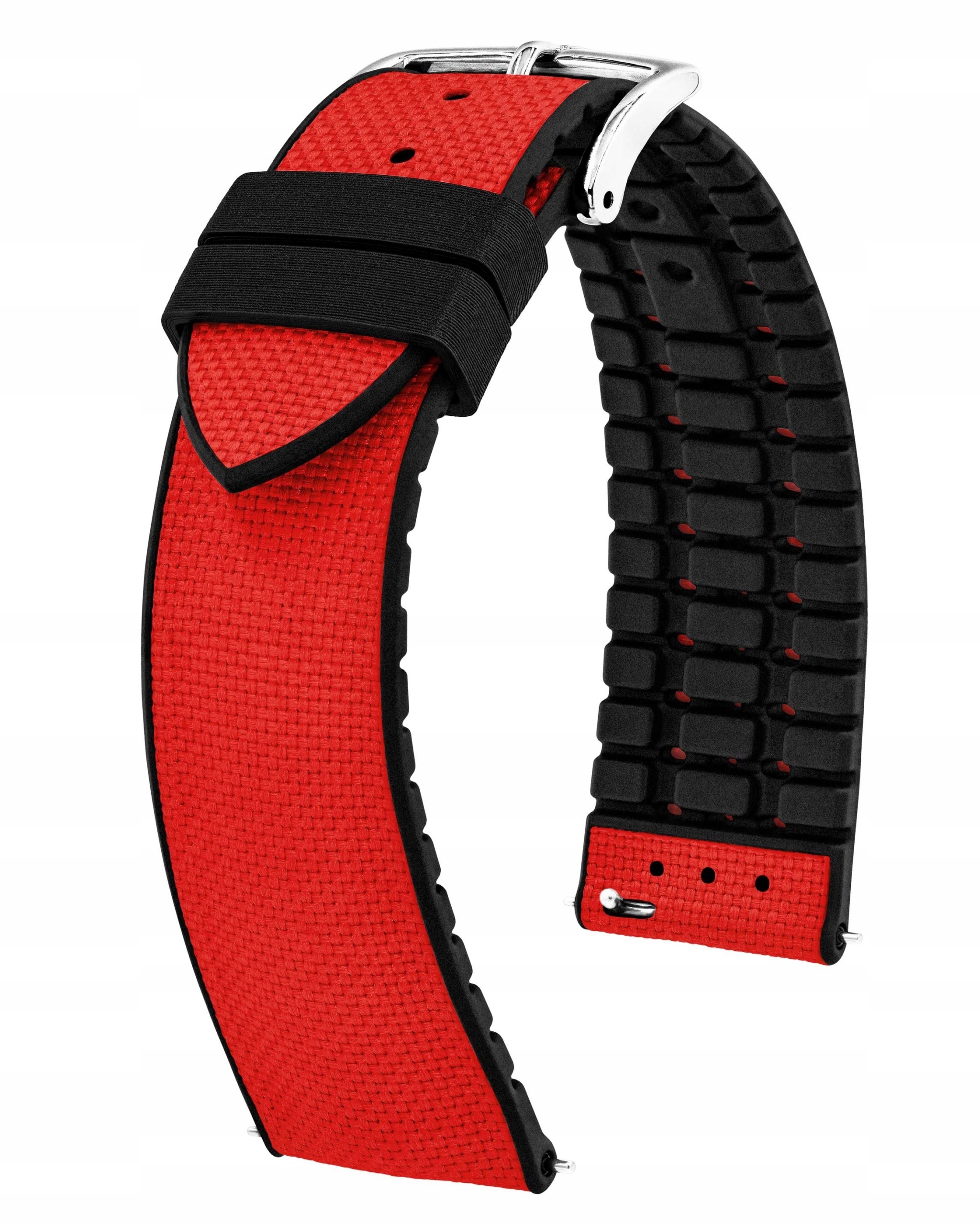 Pásek Na Hodinky Hirsch Arne Red 22 mm 0925090020-2-22
