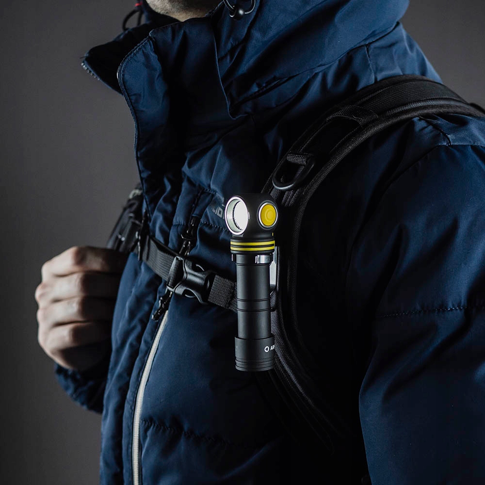 LATARKA AKUMULATOROWA CZOŁOWA SPORTOWA UNIWERSALNA KEMPING ARMYTEK USB-C — 8