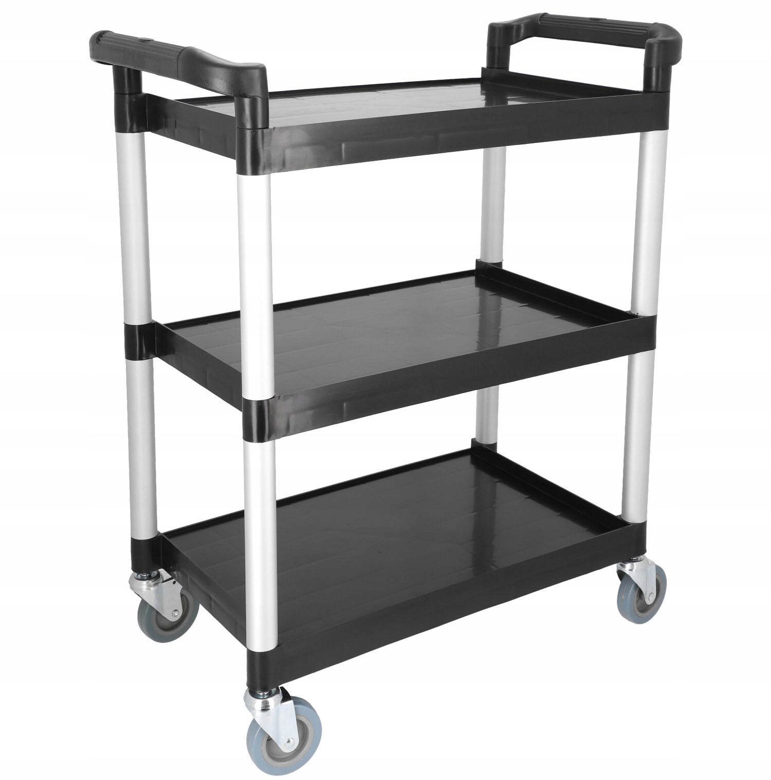 Číšnický Vozík 3-POLICOVÝ Polypropylen 102X50X95 CM Gastronomický Technica