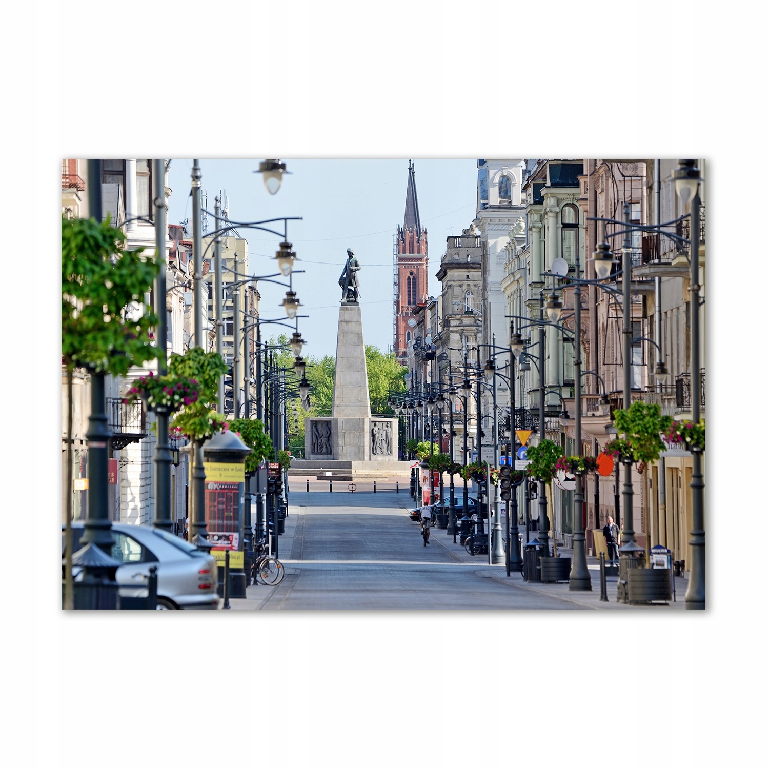 

Foto obraz szkło akrylowe Łódź Polska 100x70 cm