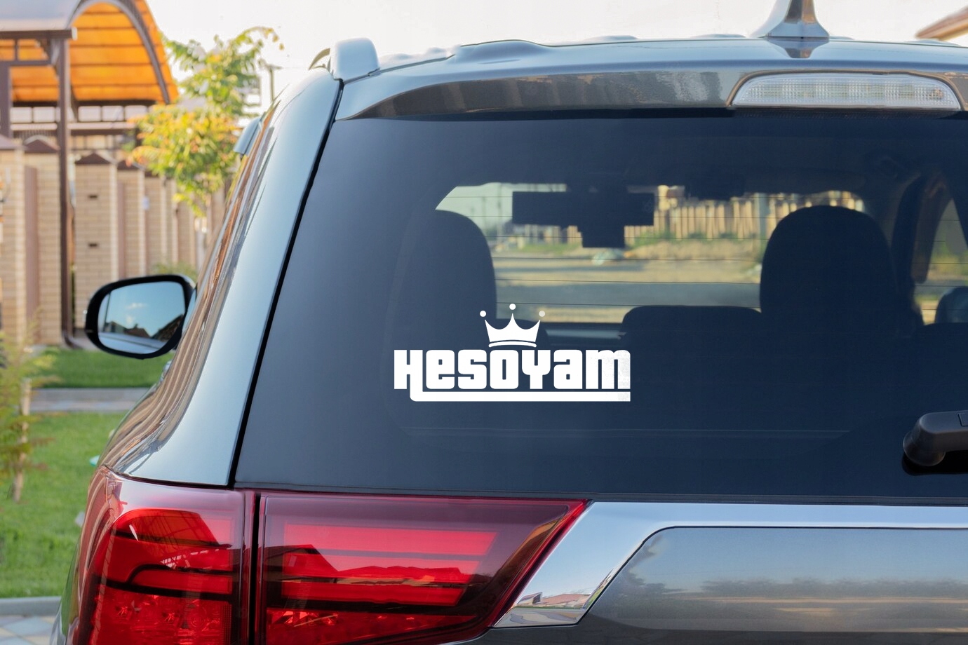 HESOYAM - GTA SAN Naklejka na samochód na auto - ODBLASKOWA Producent Inny