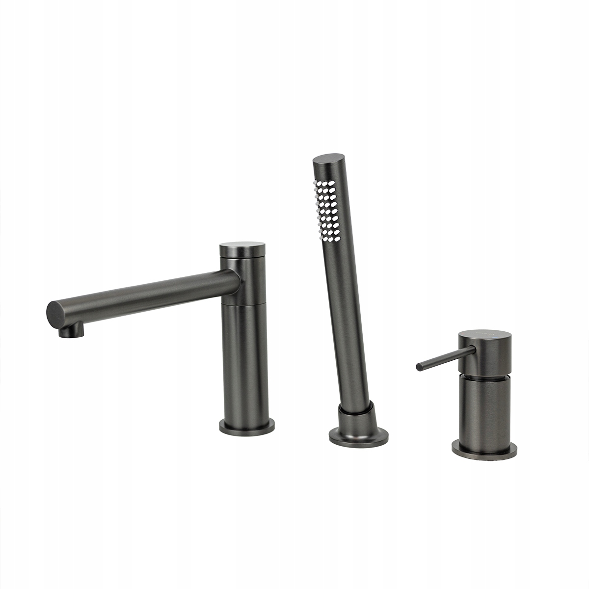 3-otvorová vaňová batéria Corsan CMB7542GM Lugo s výtokom a slúchadlom