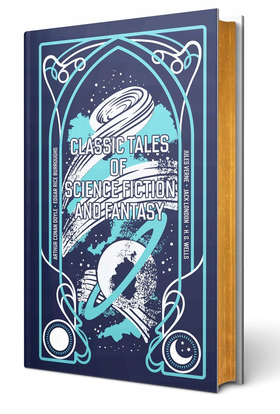 Classic Tales of Science Fiction and Fantasy (Leather-bound Edition)