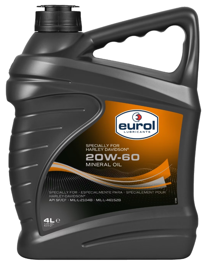 Eurol Harley Davidson 20W60 4L