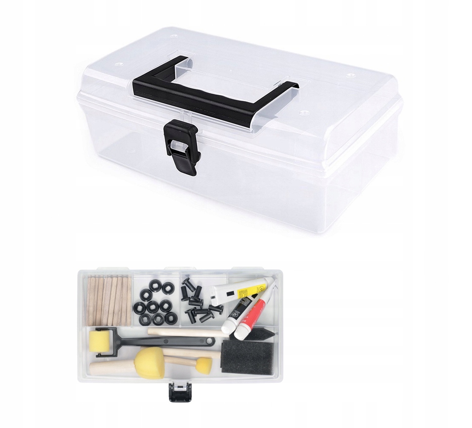 

Kuferek Pojemnik organizer przegródki 245x150x85mm