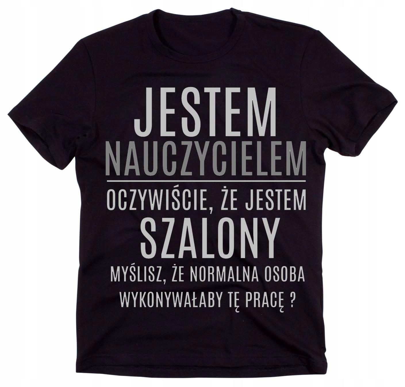 

Koszulka męska dla nauczyciela wychowawcy roz XXXL