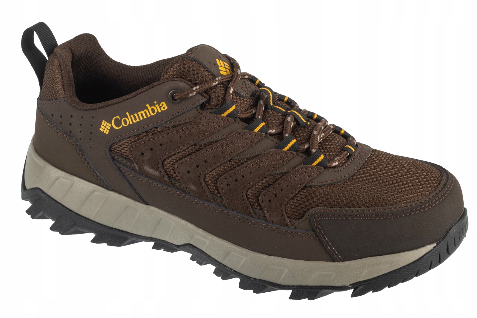 Columbia Strata Trail Low (42,5) Pánské Trekové Boty Semišové Hnědé