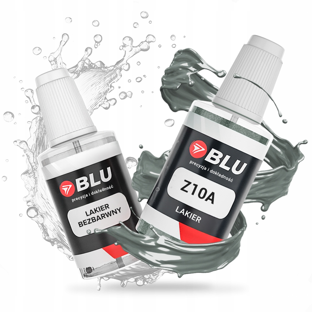 Lakier zaprawka samochodowa Z10A Klar szary youdrivemecrazy do Opel Blu