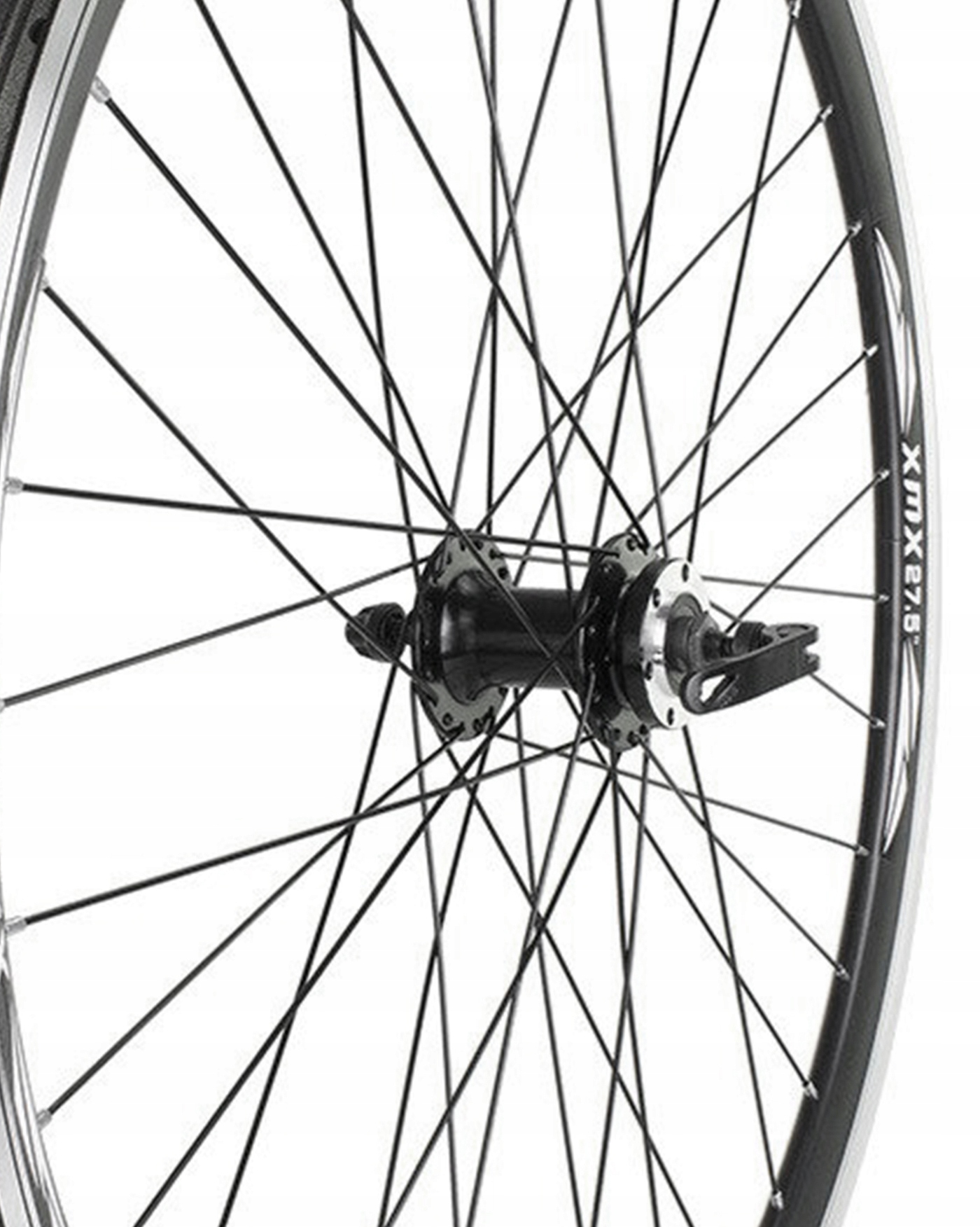 KOŁO ROWEROWE PRZEDNIE ŁOŻYSKA MASZYNOWE POD HAMULEC TARCZOWY 26" Marka XMX