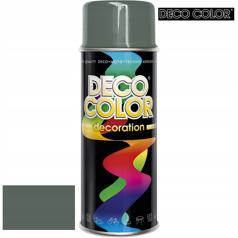 

Deco Color Farba Spray Szary Ral 7005 Połysk