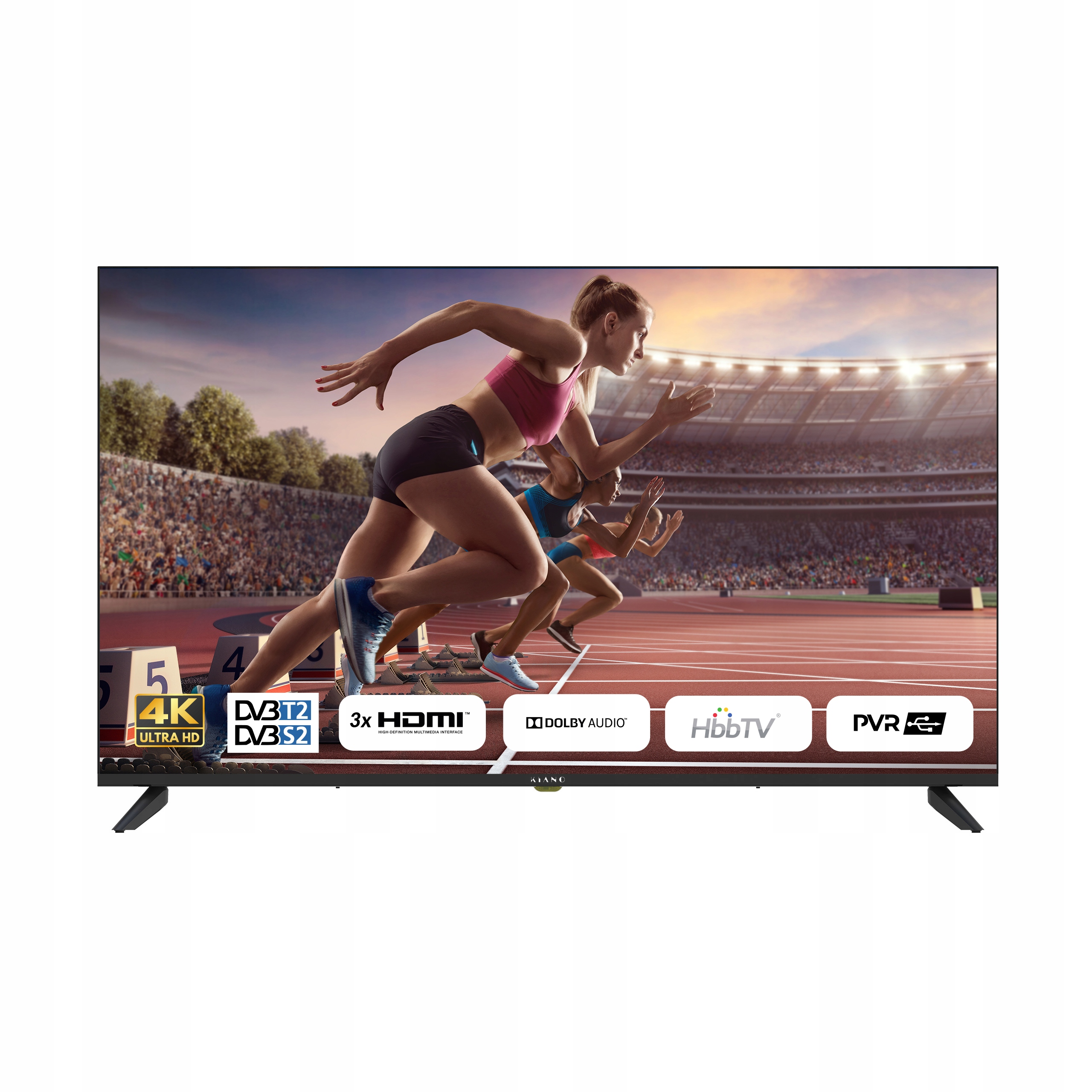Tv Kiano KE55 Smart telewizor 55 cali 55" 4K, D-led, Android 11, DVB-T2