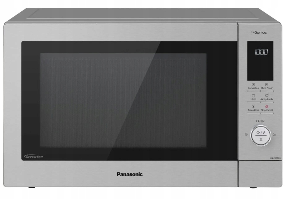Panasonic NN-CD88QSEPG Kuchenka mikrofalowa z grillem i funkcją airfryera
