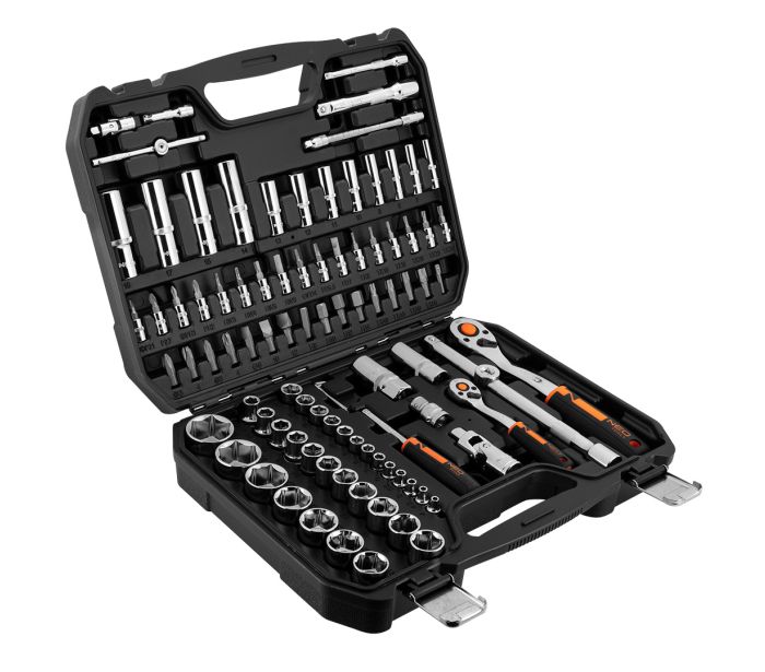 Nástrčné Kľúče 1/4' 1/2' Crv Sada Neo Tools