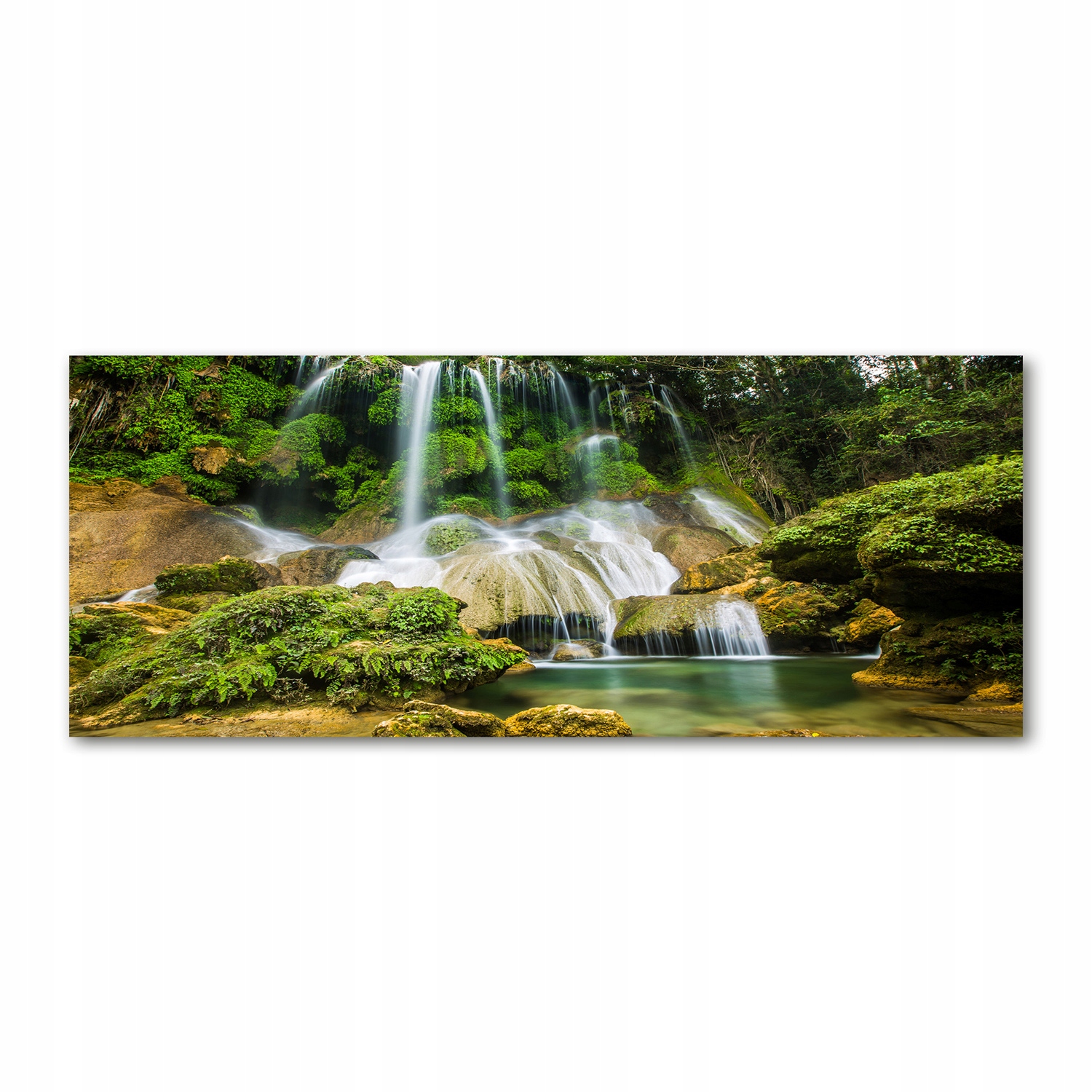 

Foto obraz na szkle akrylowym Wodospad 125x50 cm