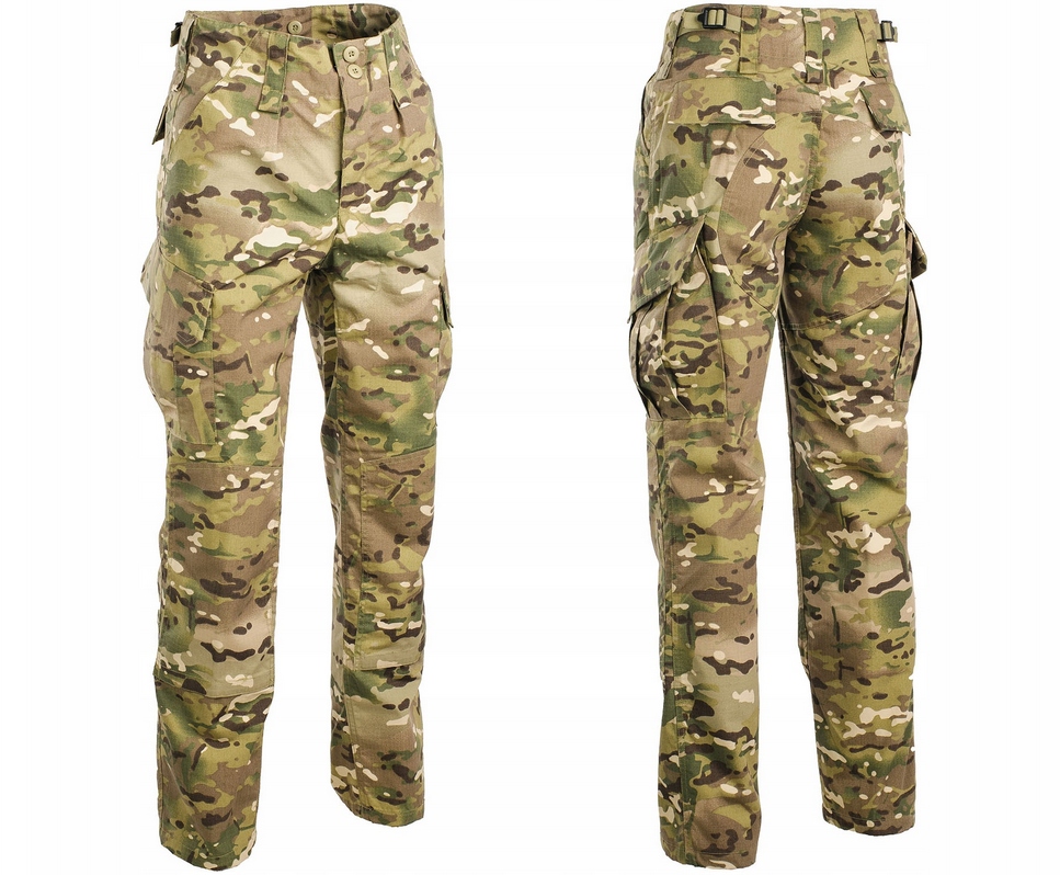 Taktické polní vojenské kalhoty Texar WZ10 Rip-Stop MC Camo 3XL
