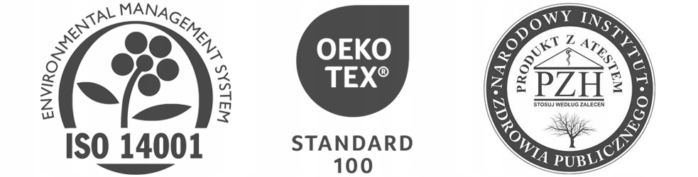 Materac HOLM 140x200 multipocket lateks visco HEISBERG Szerokość materaca 140 cm