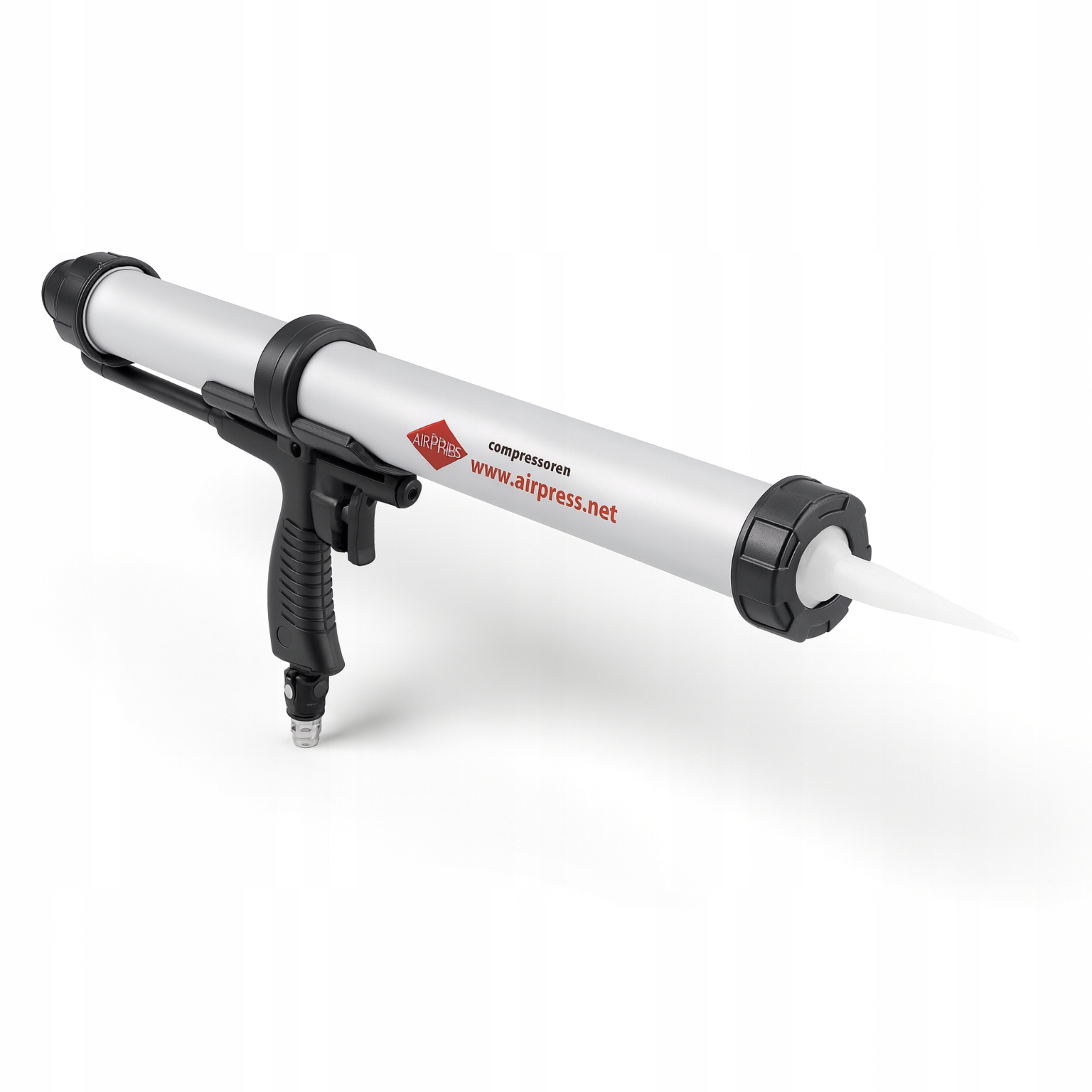 Pneumatický odšťavňovač 600 ml pro husté hmoty – síla tlaku 90 kg