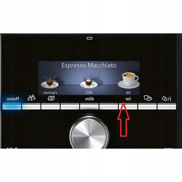 Siemens EQ9 s300 folia ekran display