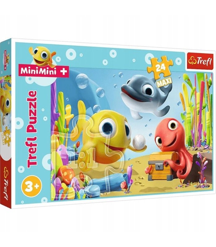 

Puzzle Maxi Duże elementy 24 Rybka Mini Mini Trefl