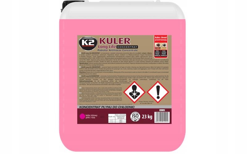 K2 Kulerový Koncentrát Do Chladičov 20 Kg Hoat (ružový)