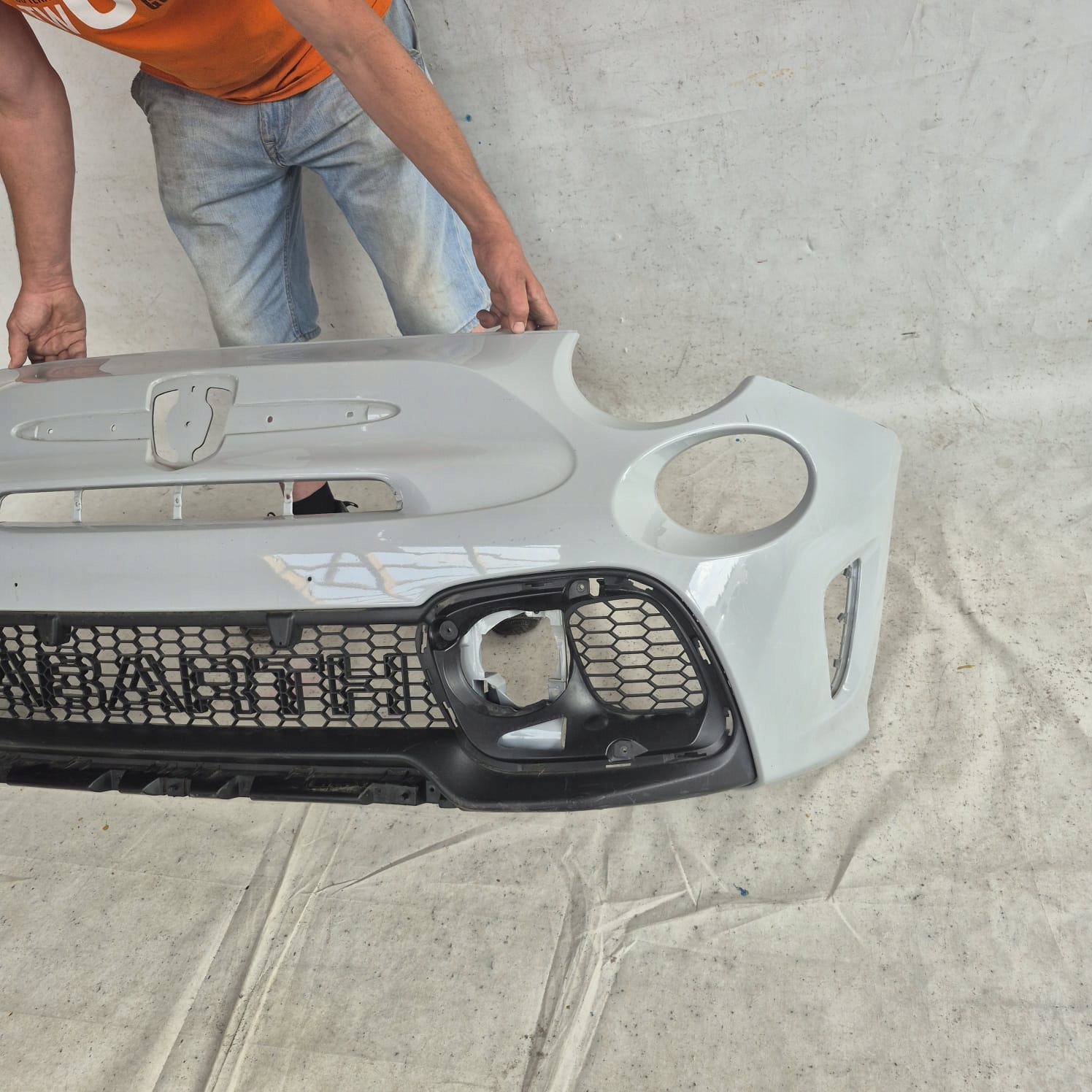 FIAT 500 ABARTH LIFT 15-> bumper front front 735633044