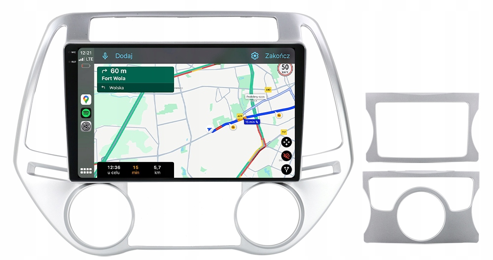 Hyundai i20 Radio Navigace Android Apple Carplay DUDU5 8+128