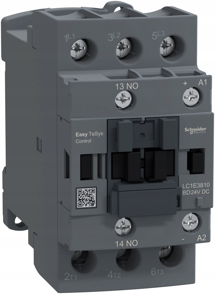 Stýkač výkonu, Easy TeSys Control, AC-3, 38A, 3P (1NO), cievka 24 V DC