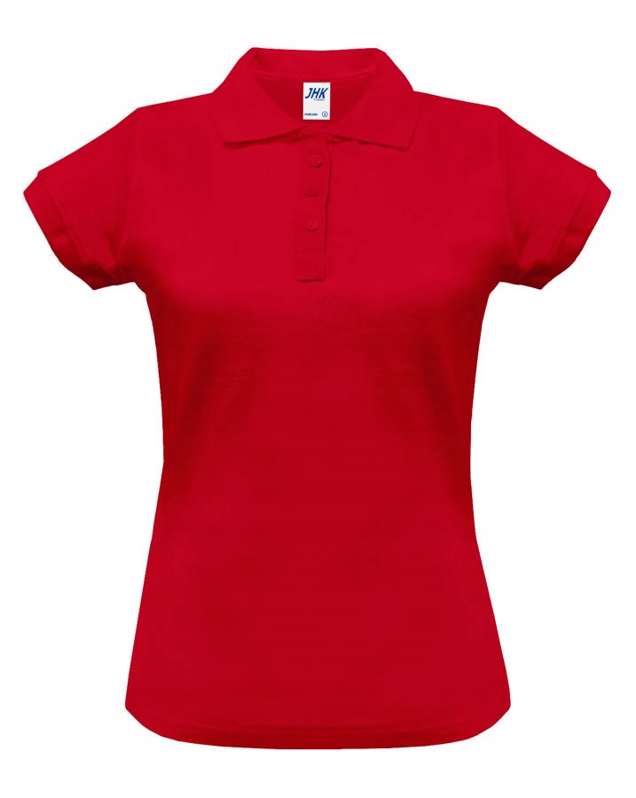 

Polówka damska polo Regular Jhk czerwona XL