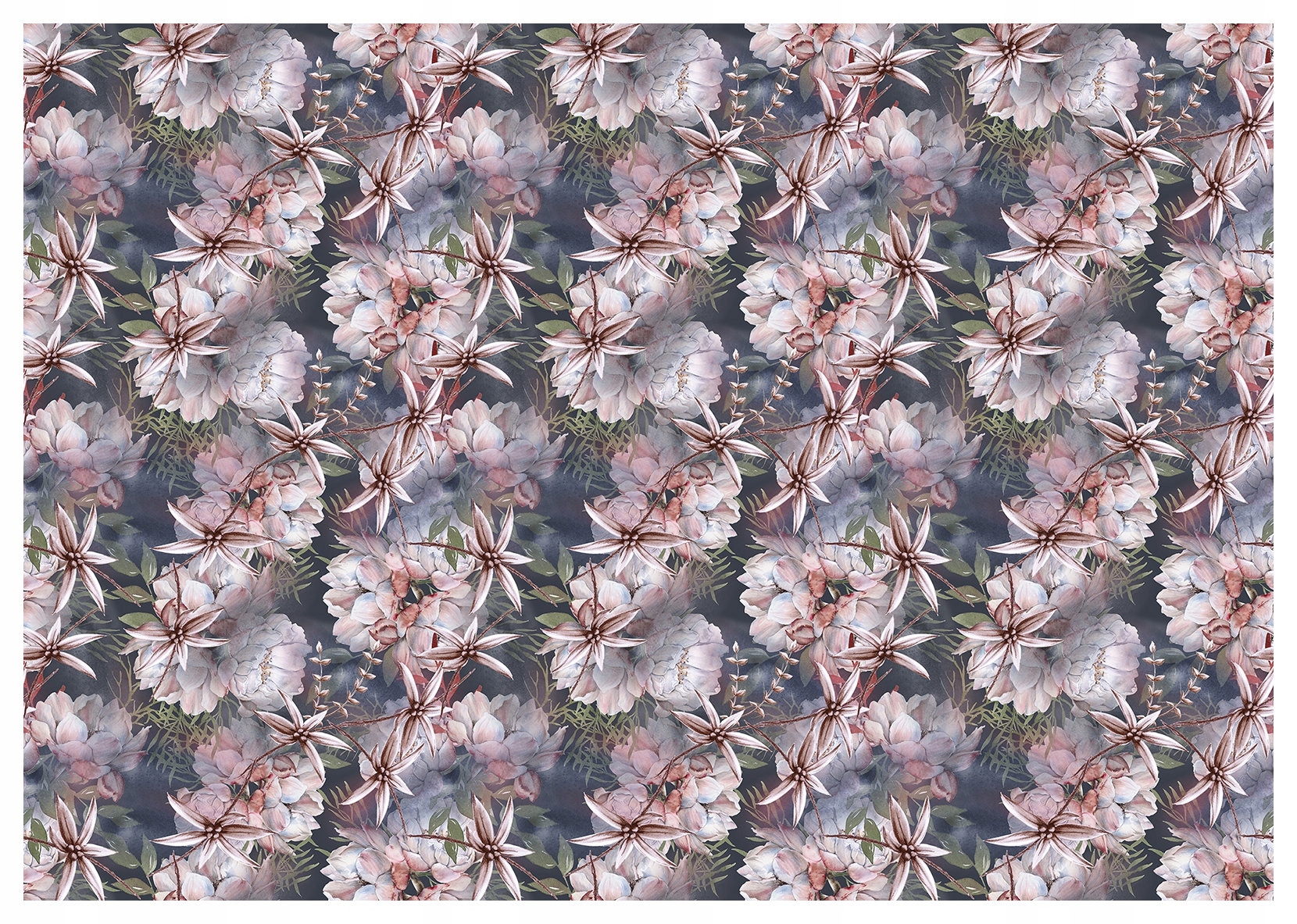 Fototapeta Květinová pastelová elegance 416x290 jemná krása lepidlo