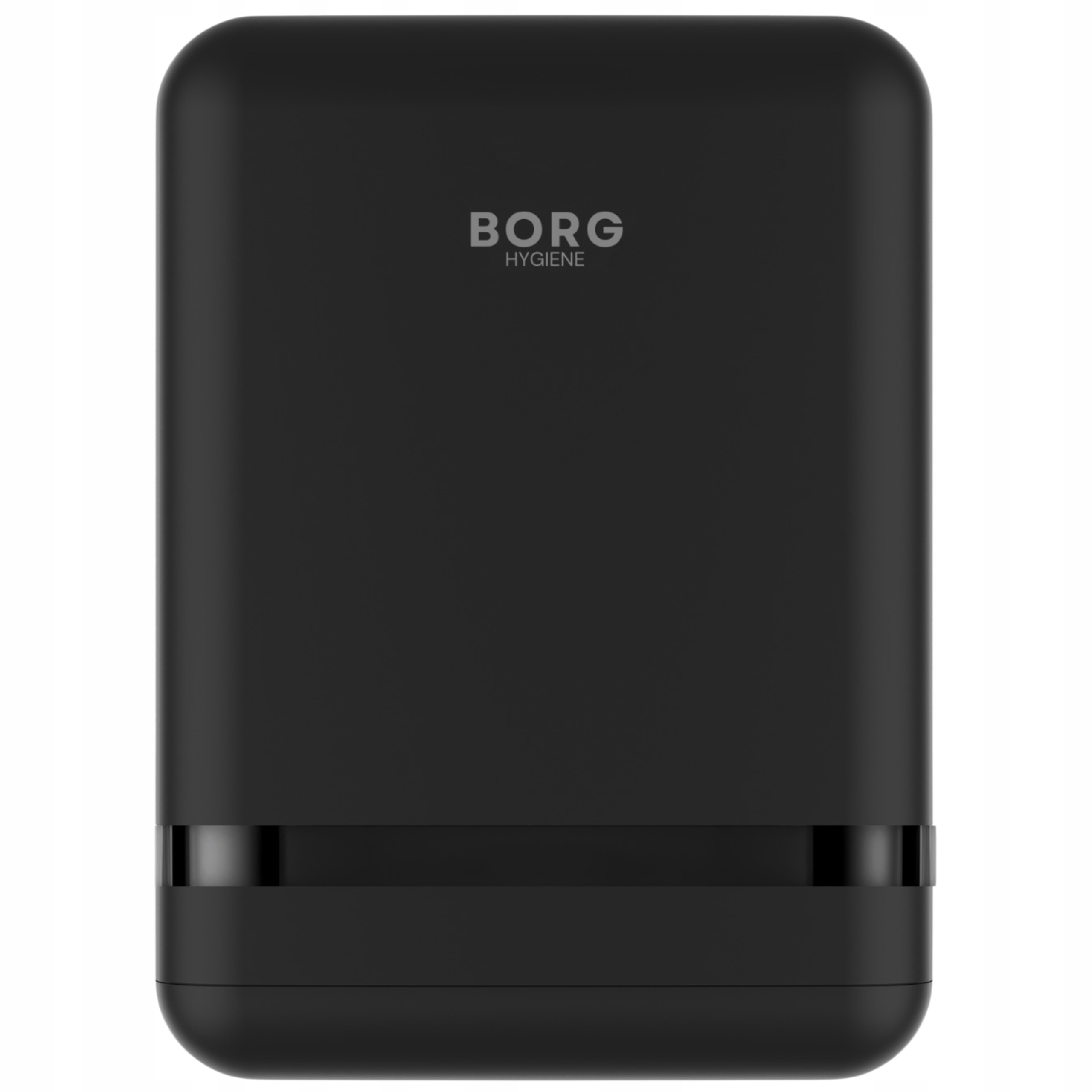 Zásobník Dávkovač Zásobník na papírové ručníky Zz Černý Luna Borg Hygiene