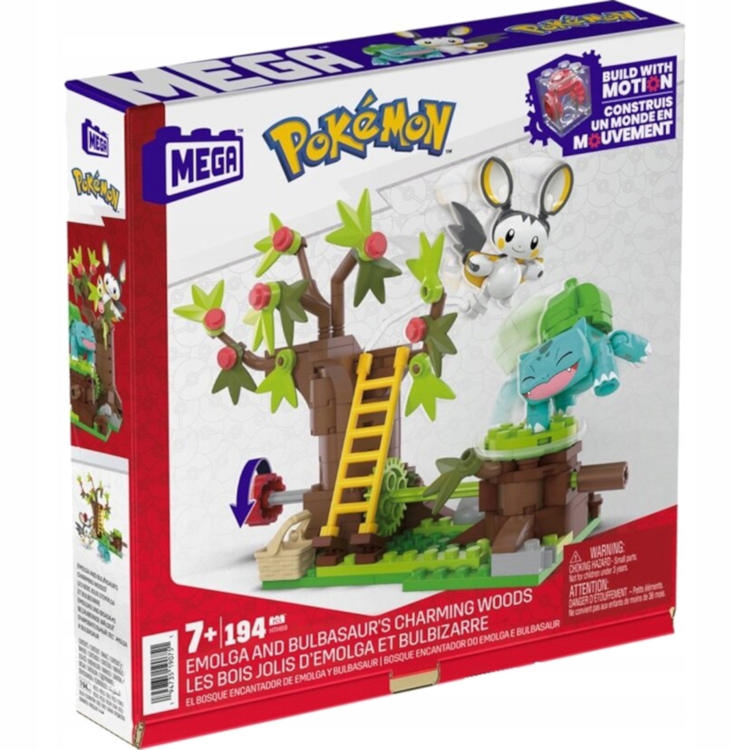 Pokemon HTH69 Zaczarowany Las Emolgi I Bulbasaura