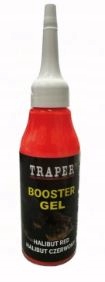 Traper Booster Gel 90g Halibut Czerwony