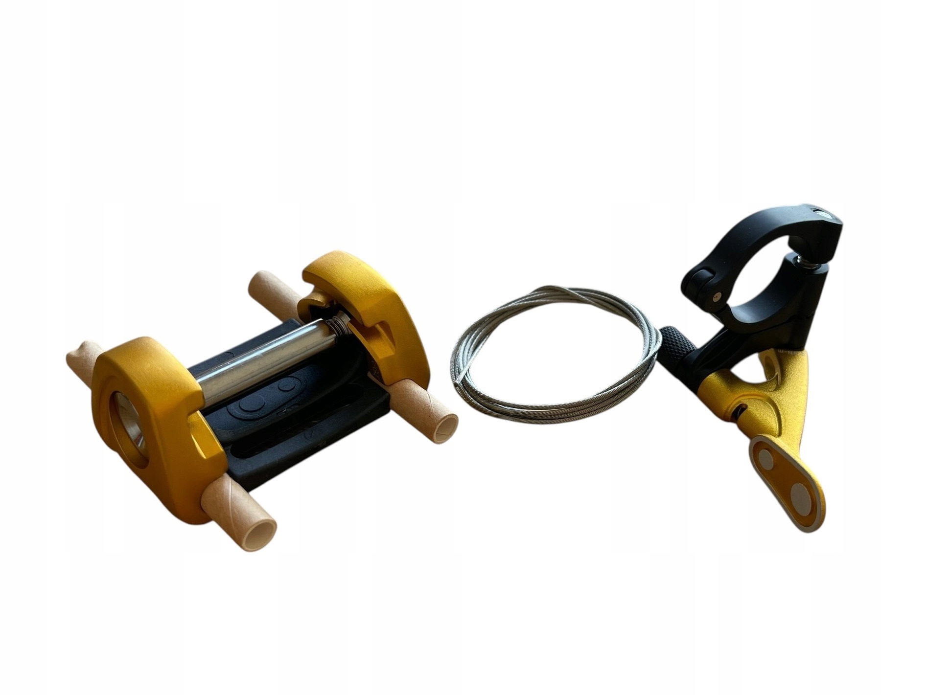 Originální páčka a třmen pro sedlovku Crankbrothers Kronolog gold