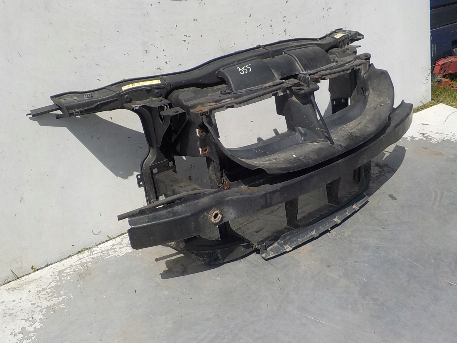 355 BMW 3 E90 E91 08-12 support panel for radiators pillar iron