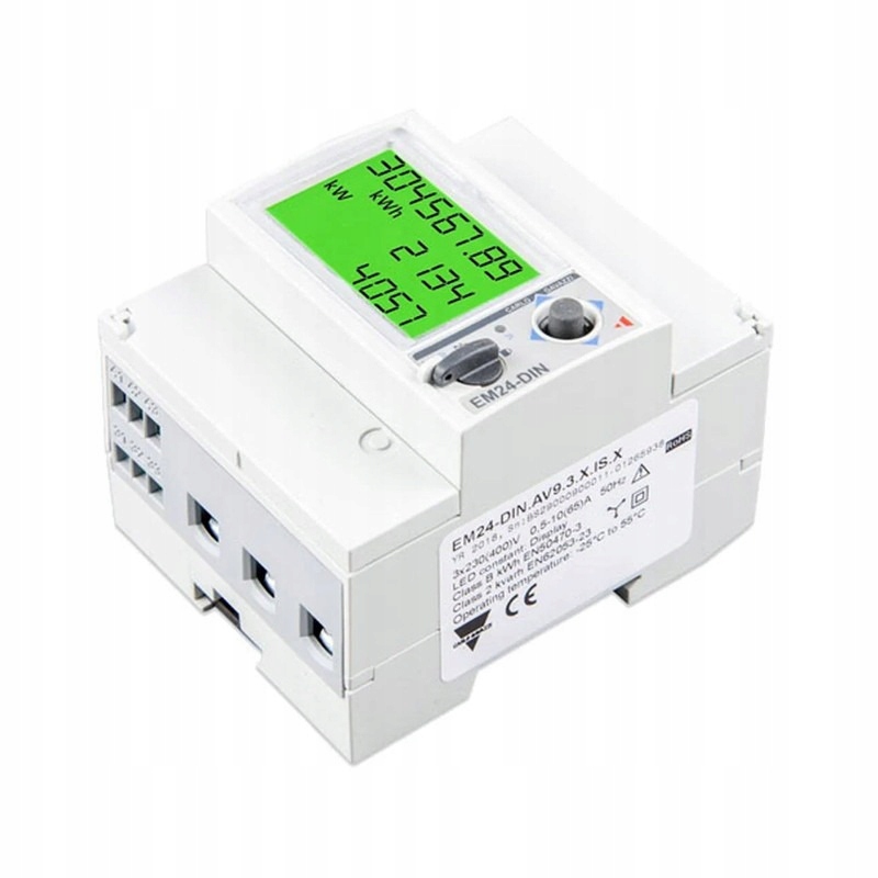 Měřič spotřeby energie EM24 3fázový max. 65A/fázi Ethernet