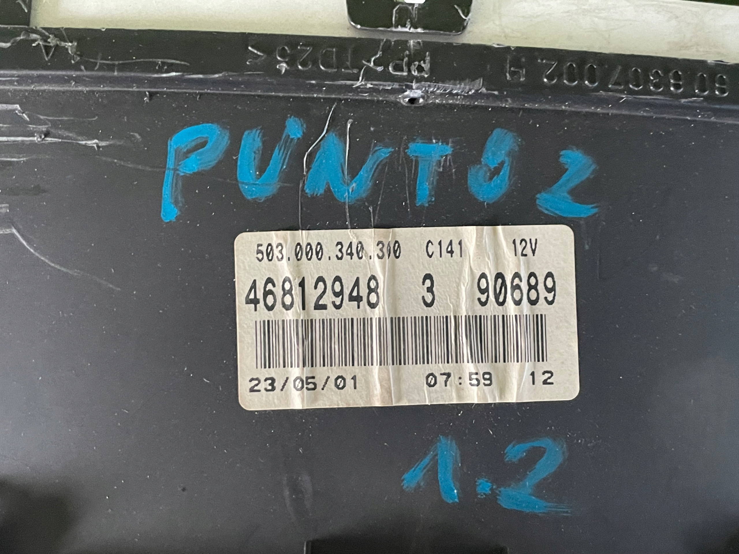 dials PREDKOSCIOMIERZ FIAT PUNTO 46812948