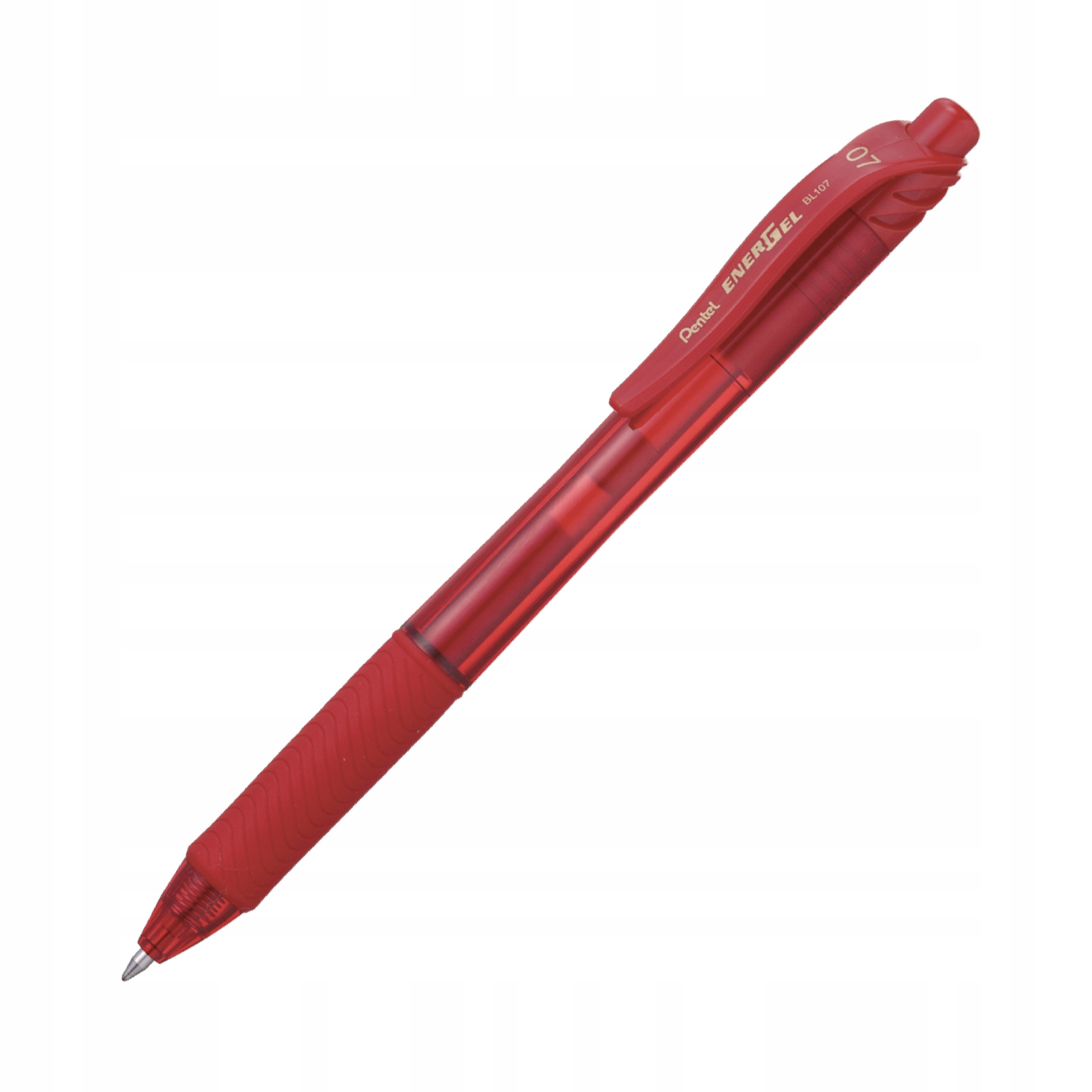 

Pióro Kulkowe BL107 Energel 0,7 Pentel Czerwone