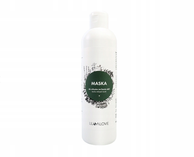 Lullalove Bylinná Maska Pro Slabé Vlasy 250 ml.
