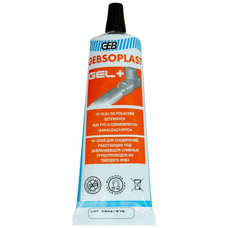 

Klej do Pcv Gebsoplast G12 tubka 125 ml