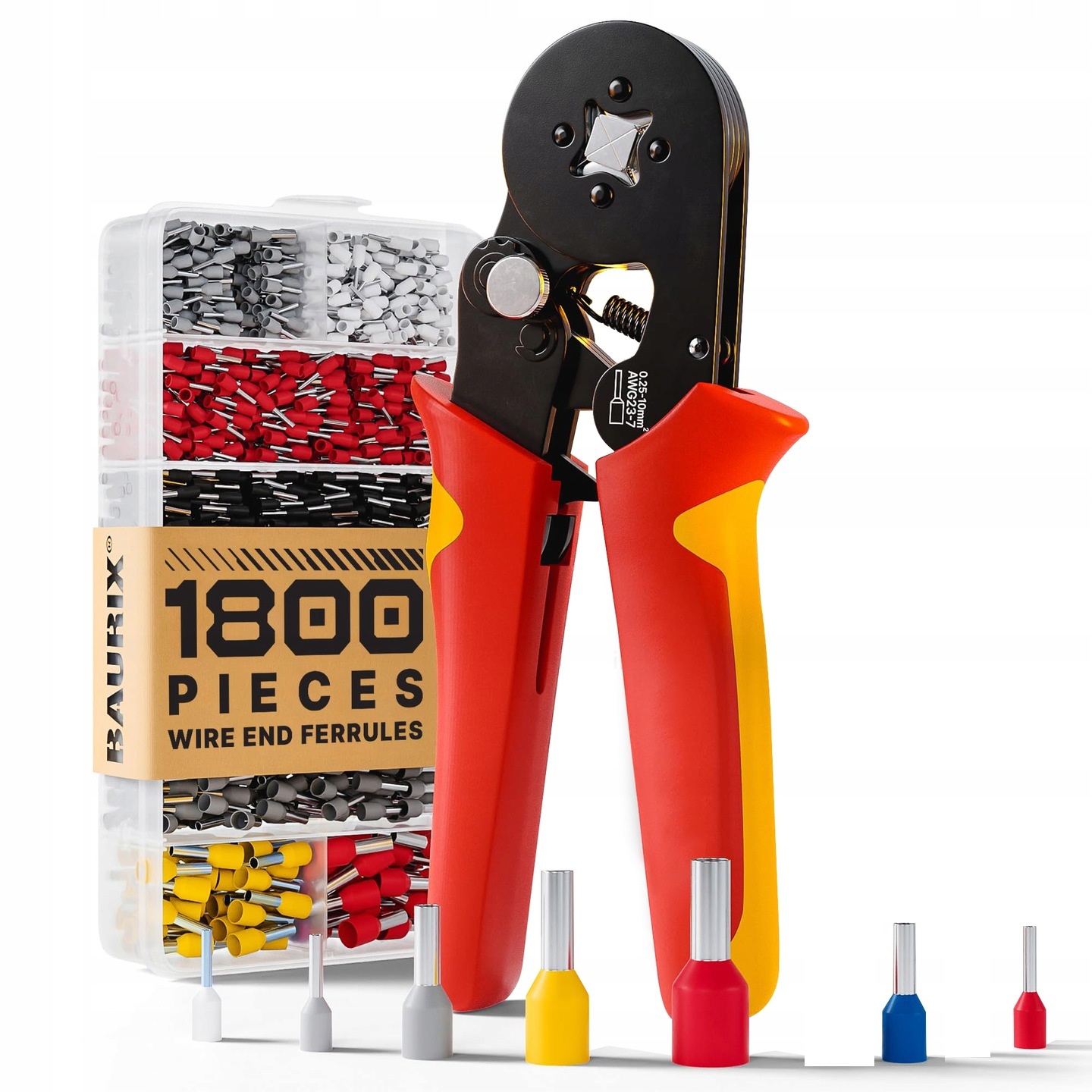 MASZYNA DO ZACISKANIA RĘKAWÓW Z zestawem rękawów 1800 szt