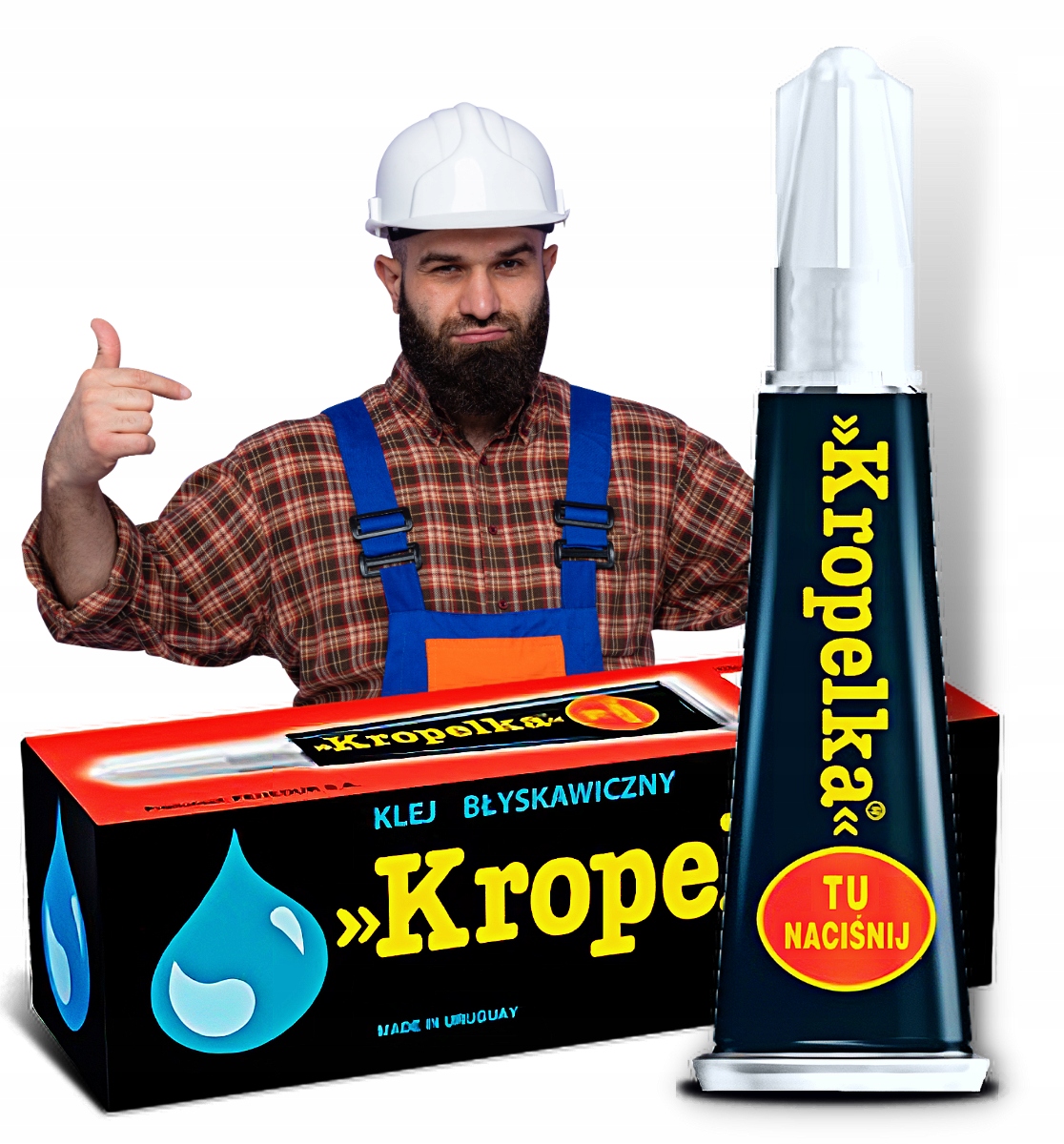 

Klej Kropelka 2ml Poxipol uniwersalny mocno skleja