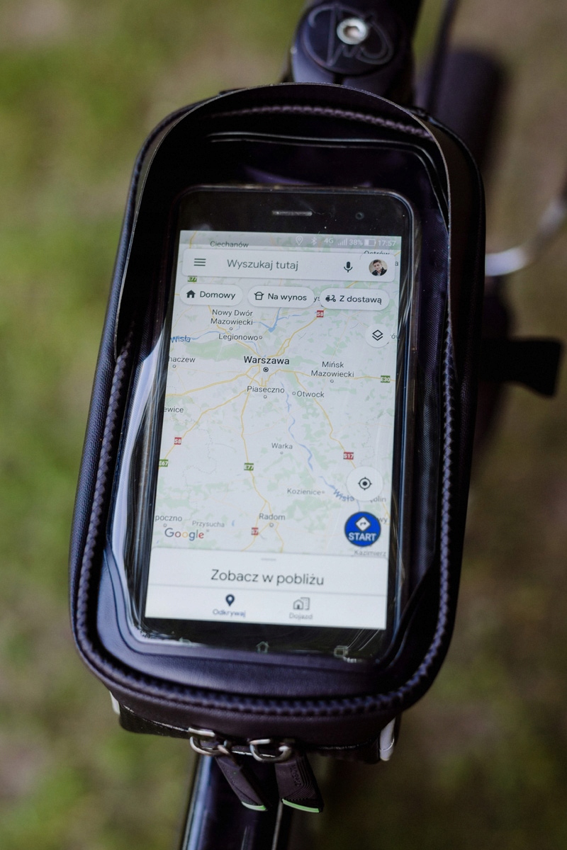 Torba Rowerowa ROCKBROS 017-1BK Sakwa na smartfon Rodzaj przednie