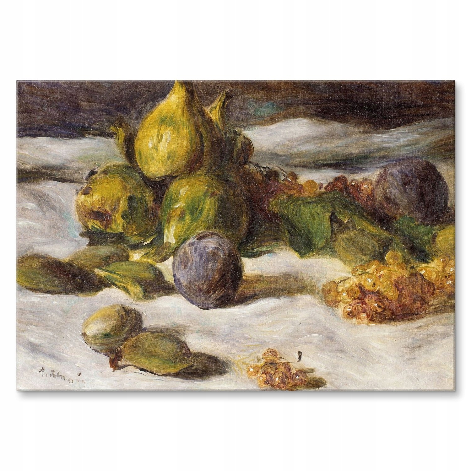 Kovový plakát Still life Fruit Renoir Dárek 30 x 42 cm