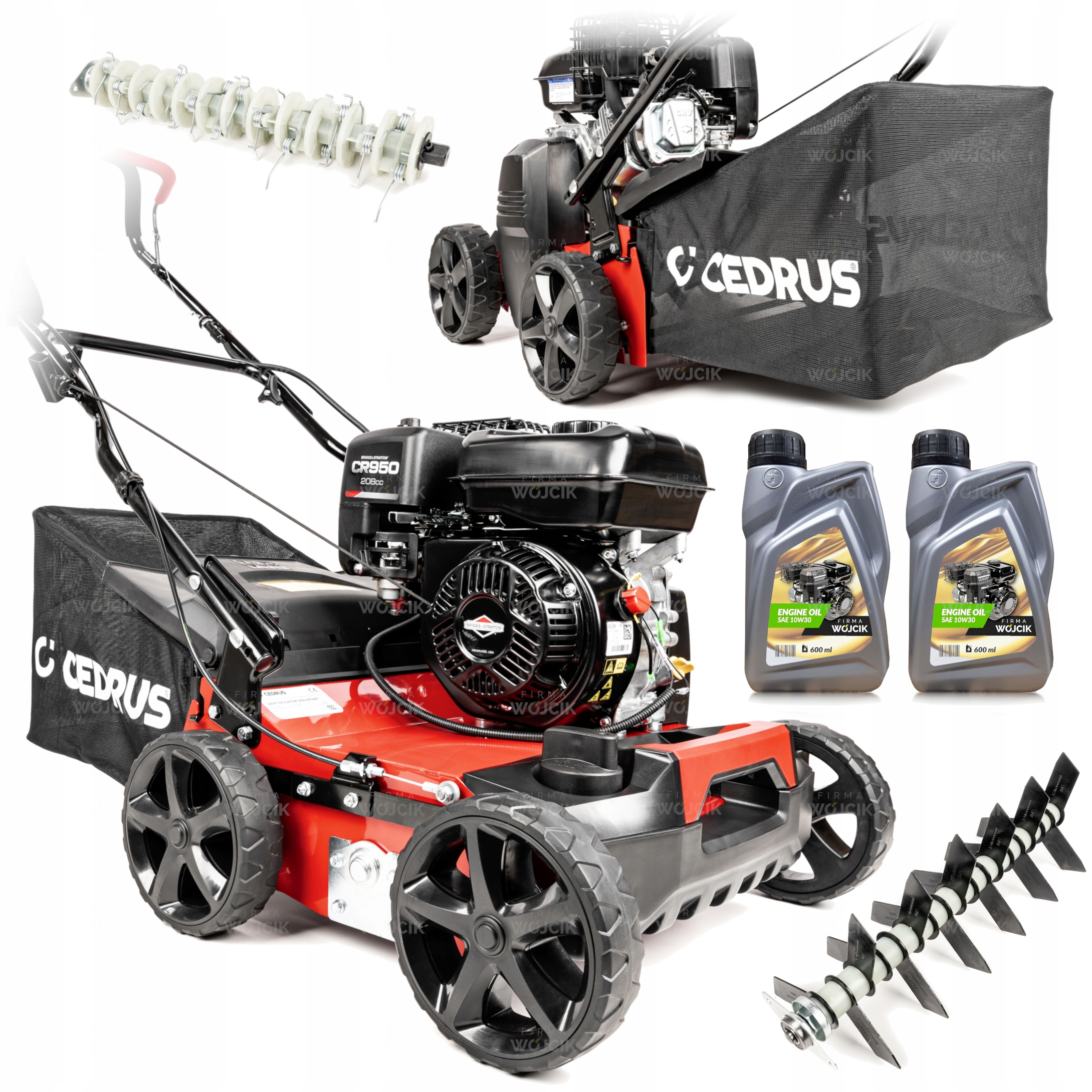 Wertykulator Aerator spalinowy Cedrus WR01 Briggs & Stratton Oleje Start